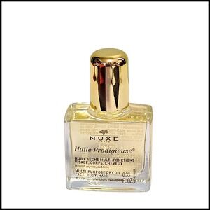 Nuxe Huile Prodigieuse Multi Purpose Dry Oil Face Body Hair 0.33 fl oz Travel